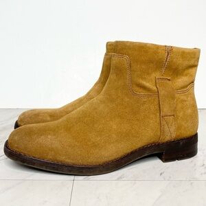 Franco Sarto Malina Brown Suede Bootie 8M
